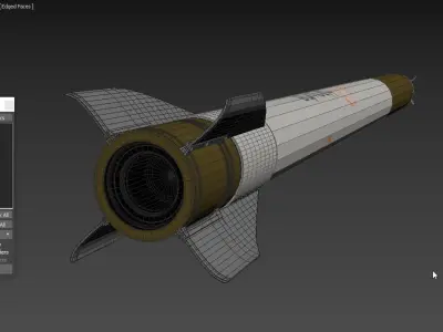 K239 Chunmoo Missile 3D model