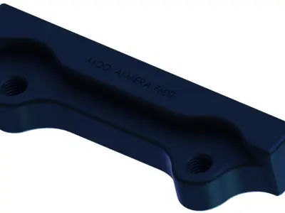 Aluminium Brake Caliper Adapter Bracket for Various Models 3D model
