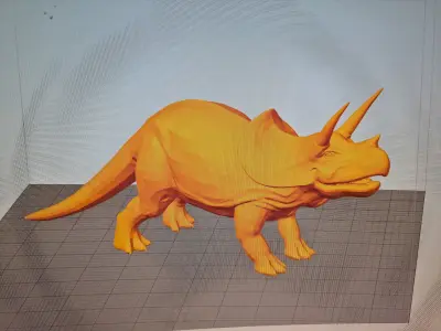 Triceratops Dino Free 3D print model