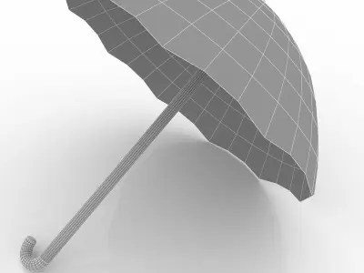umbrella 3D model purchase