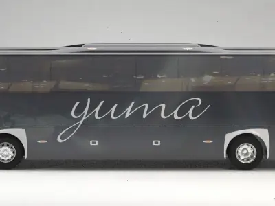 Yuma Diseno Autocar Coach Mercedez Benz Bus DiiNBUS  3D model