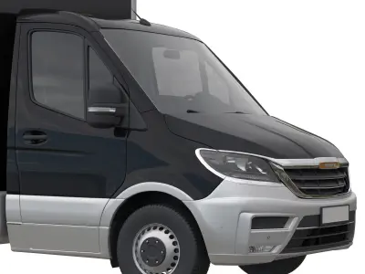 Generic Food Truck 3D model