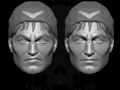 Captain Boomerang Fan Art 3D printable Files for Action Figures 3D print model
