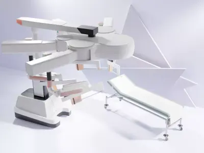 Da Vinci Surgical Robot 3D model