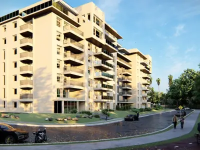 Residental Building 3D model