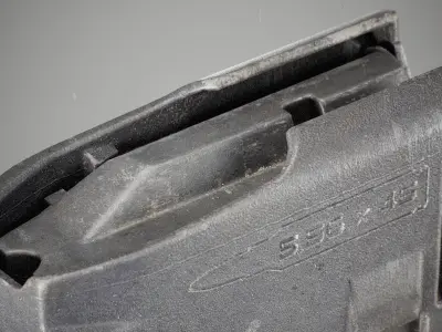 Magpul PMAG30 Gen 3 Low-poly 3D model