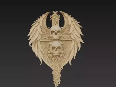 Cursed Armory - Gothic Dark Fantasy Weapon Collection 3D Model Pack