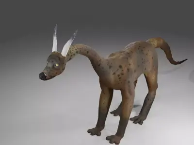 Dragon Dinasour Fantasy Creature 3D model