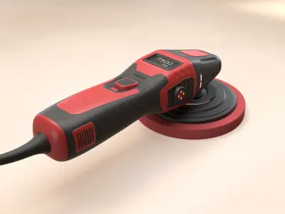 Polisher Low-poly 3D model