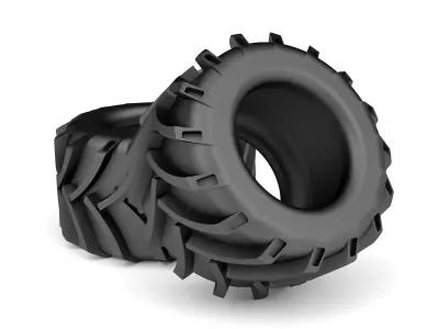 Tire 10 3D model