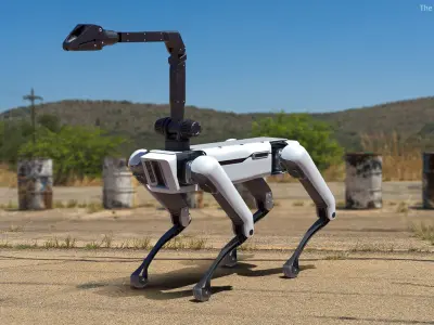 Dog Robot Generic Rigged for Blender 3D model