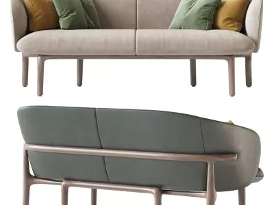 Sofa Artisan Mela 3D model