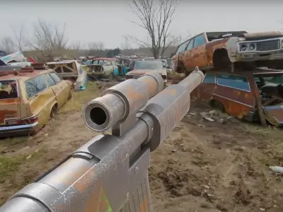 Semi-Automatic Gun Low-poly 3D model