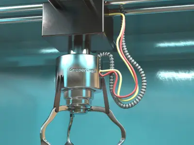 claw crane game machine 3D model