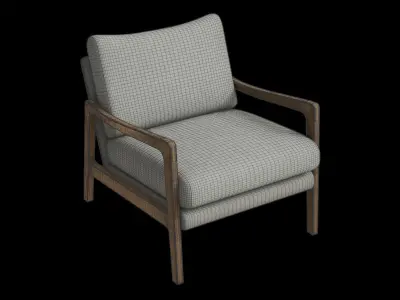 Santorini Chair 3D model