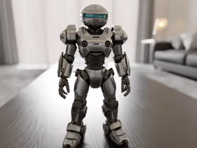 humanoid robot 3D print model purchase