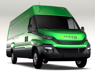 Iveco Daily L4H2 2017 3D model
