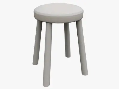 Medieval Rustic  Low-poly 3D model