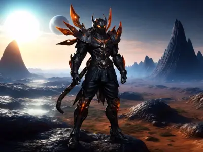Valstrax Monster Dragon Knight Hunter 3D print model