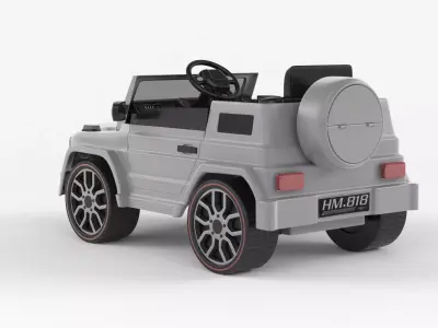 Electric Car for Kid 3D model from CGTrader