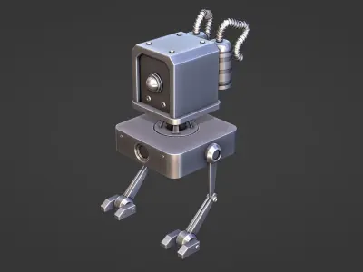 Hardsurface - Robot 3D model