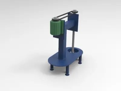 mixer machine 3D model