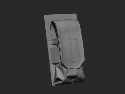 Tactical Pouches  3D model