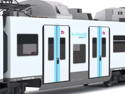 Bombardier Omneo Regio 2N Clear 3D model