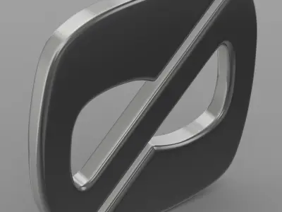 golaz logo 3D model