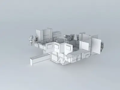 Lading machine shop Free 3D model