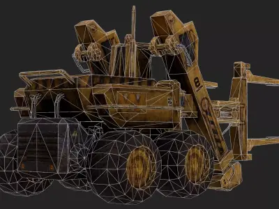 Vehicle 1009 - Heavy Equipment 3D model