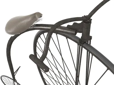 Penny Farthing - PBR 3D model