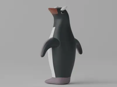 Cartoon Penguin 3D model