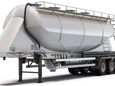 Feldbinder EUT 40 silo 2017 3D model