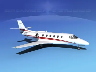 Cessna C560XL Citation V06 3D model
