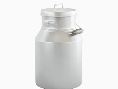 Milk Can 01 3D model