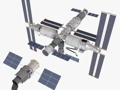  Chinese Space Station Tiangong TG CSS 