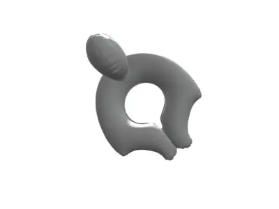 Duck inflatable - papera - sea beach Free 3D print model