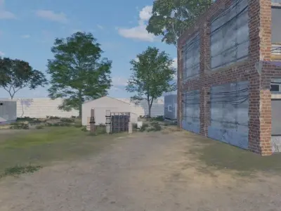 Abandoned Industrial Site 3D model