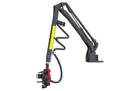 Forestry Crane 3D model