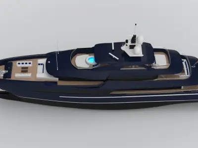 Mindelo Yacht 3D model