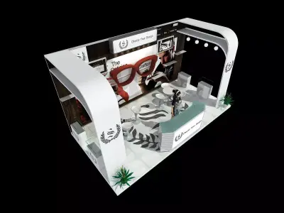 Exhibition - Area - 6X3-3DMAX2012-4 3D model