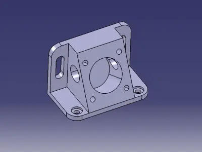 Equerre symetric Free 3D model