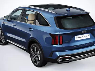 2021 Kia Sorento 3D model