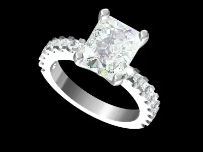 Wedding Ring  3D print model 326