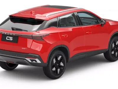 2026 Chery Omoda 5 with Interior Left Hand Drive 3D model
