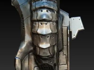 Predator back pack 3D model