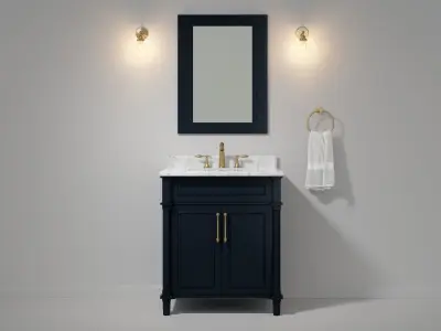 OVE Aberdeen 30 Midnight Blue 3D model