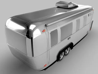 Airstream-Camper airstream trailer 3D model