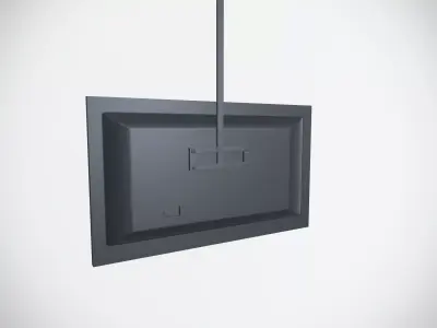 AndOn Display TV Low-poly 3D model